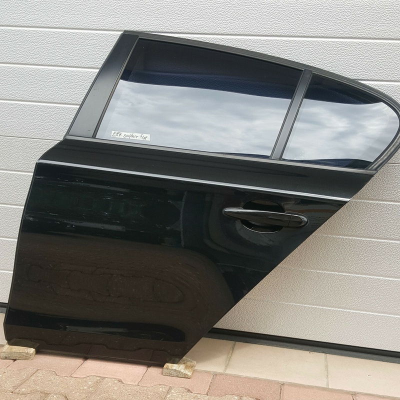 BMW E87 Fahrer Tür HINTEN LINKS black Saphir Schwarz ABHOLUNG