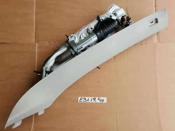BMW E91 LCI  Dach Airbag Seiten Verkleidung A-Säule Kopfairbag RECHTS 7058332