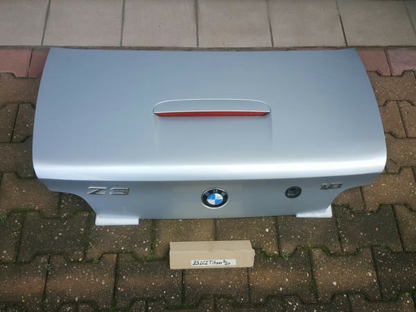 BMW Z3 Roadster Facelift Heckdeckel Kofferraum Deckel Heckklappe Silber 354