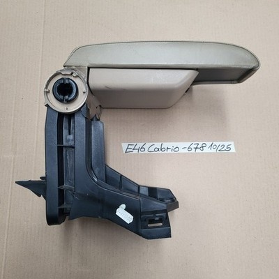 BMW E46 Cabrio Coupe Mittelkonsole Armlehne Leder Beige 8213678