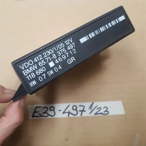 BMW E39 Steuergerät  Geschwindigkeitsregelung Tempomat Modul 8375497