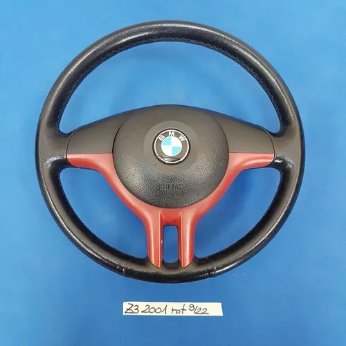 BMW Z3 Roadster Facelift + E46 + E39 Sportlenkrad Leder Lenker Sport Lenkrad rot
