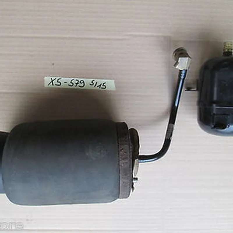 BMW X5 E53 Feder Luftfeder Luftbalg + Luftbehälter 1095579 HINTEN LINKS