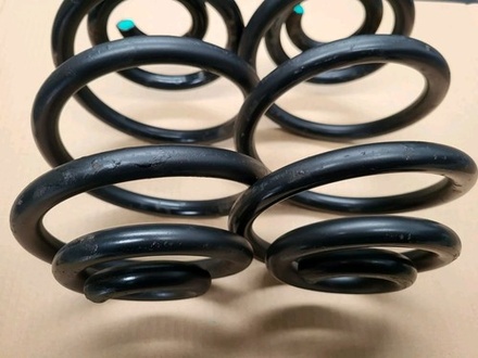 BMW Z4: E85 E86 Spiral Tonnen Fahrwerks Schrauben Feder HINTEN  rechts + links