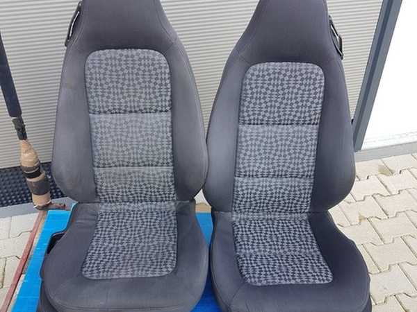 BMW Z3 Roadster Fahrer + Beifahrer Stoff Sitz mit Gestell ohne Motor ABHOLUNG