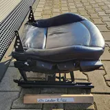 BMW Z4 E85 Beifahrer Sitz Unterteil Leder Schwarz + Gestell Schiene Manuell 