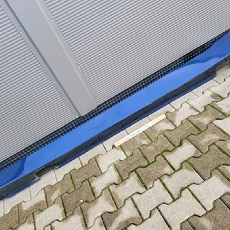 BMW 5er E60 E61 Seiten Schweller Leiste LINKS Mystic blau metallic ABJOLUNG