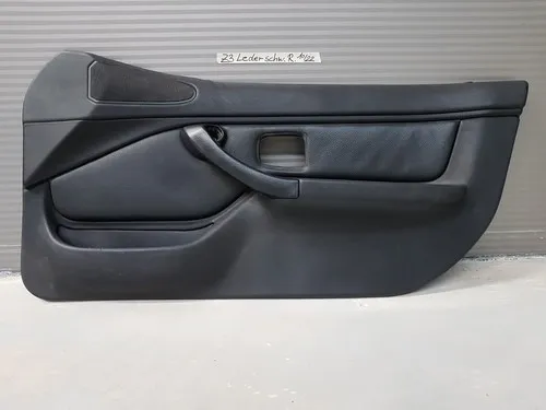 BMW Z3 Roadster Türverkleidung RECHTS Leder schwarz Beifahrer Seite mit Griff