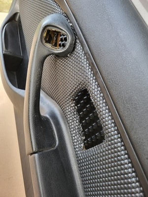 BMW Z3 Roadster  Coupe Tür Verkleidung Kunst-Leder schwarz Türtafel Griff RECHTS