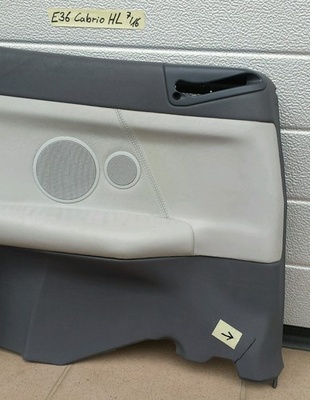 BMW E36 Cabrio Innen Seiten Verkleidung HINTEN LINKS 8119089 Abholung