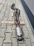 BMW E92 E92 Auspuff N53 Mittelschalldämpfer 7553120 Katalysator 7570374 ABHOLUNG