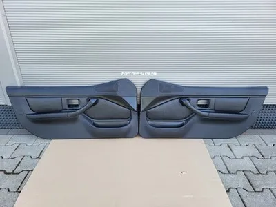 BMW Z3 Beifahrer Tür Verkleidung Griff Leder Snake RECHTS schwarz Airbag-Klappe