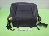 BMW Z3 Roadster Fahrer Sitz Kissen Unterteil Kunst Leder schwarz black  LINKS