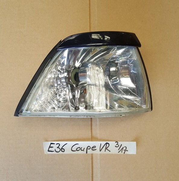 BMW 3er E36 Cabrio Coupe Blinker  Blink Licht Klarglas weiß VORNE RECHTS