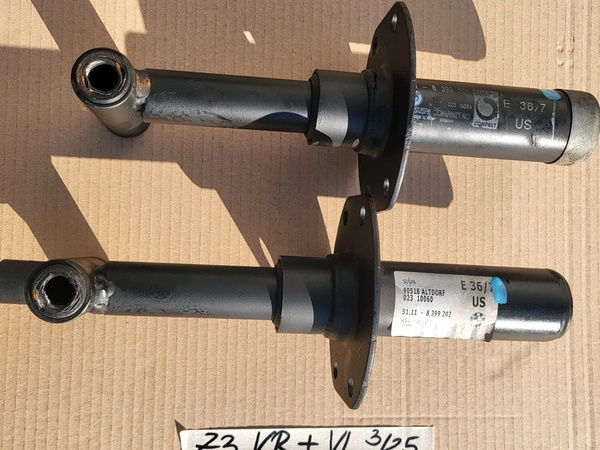 Pralldämpfer BMW Z3 Roadster Stoßstangen Aufprall Dämfer VORNE rechts + links