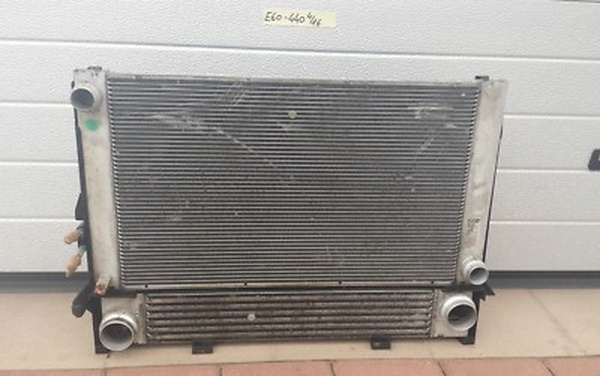 BMW E60 E61 Kühlerpaket Wasserkühler 7787440 Ladeluftkühler Klimakondensator