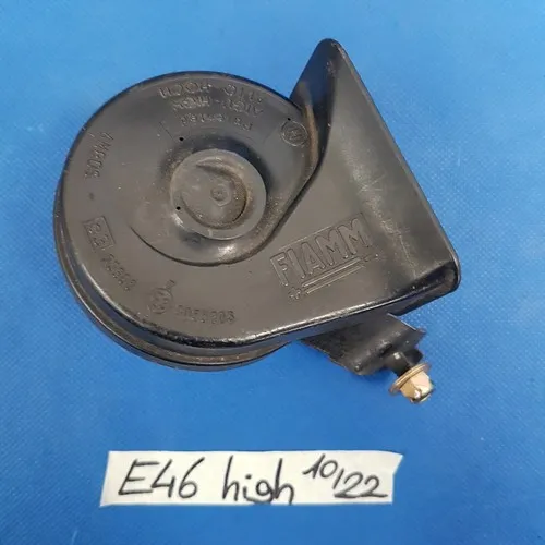 BMW E46 Hupe high mit Halter  Signalhorn Fanfare Bosch