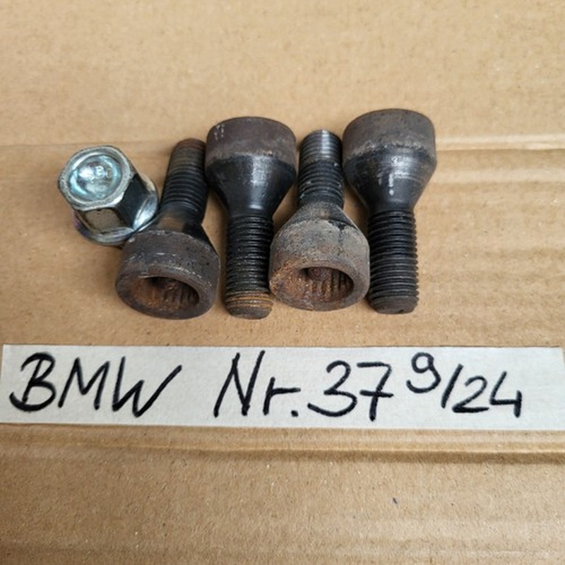 original BMW Z4 E85 E87 E90 E92 E93 E60 E61 Felgenschloss 37  Radschrauben M12