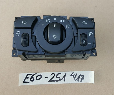 BMW 5er E60 / E61 Lichtschalter LWR / Bedieneinheit Licht 6925251
