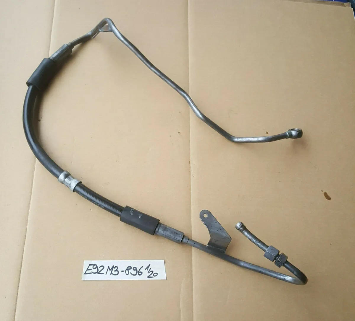 BMW E92 M3 english Power Steering Rack Pipe Dehnschlauch Servoleitung 2283896