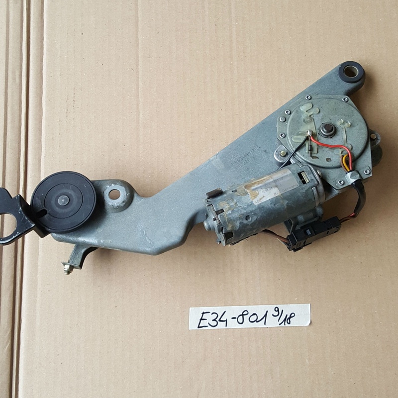 BMW E34 Touring Heckwischer Motor  Wischermotor HINTEN 1391801 + Halter 8355721