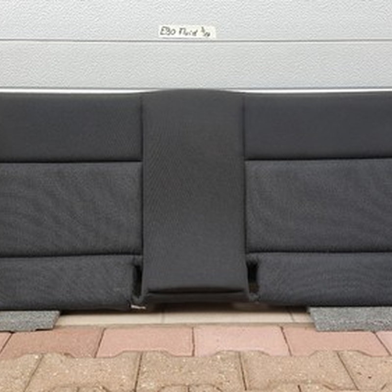 BMW E90 Stoff Sitz HINTEN Anthrazit Rücksitzbank Unterteil Rückbank ABHOLUNG