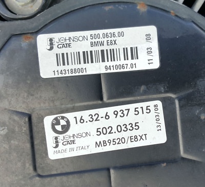 BMW E90 E92 Drucklüfter Motor Elektro Kühler Lüfter 6937515 Lüfterzarge 7788906