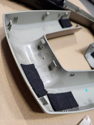 BMW Z4 E85  Verkleidung Überroll Bügel Set + Abdeckung + Abschlussring