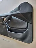 BMW Z3 Roadster Coupe Tür Verkleidung Leder Schwarz LINKS + Griff Airbag-Klappe