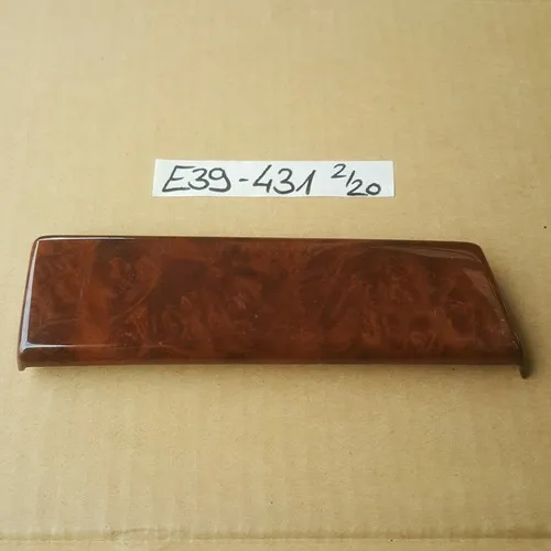 BMW E39 Zierleiste Holz Blende Cockpit Interieur Leiste Mittelkonsole 8211431