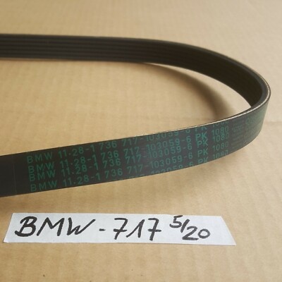 BMW E31  E32  E38 Keilrippenriemen 1736717 Keilriemen  Zahnriemen NEU!!!