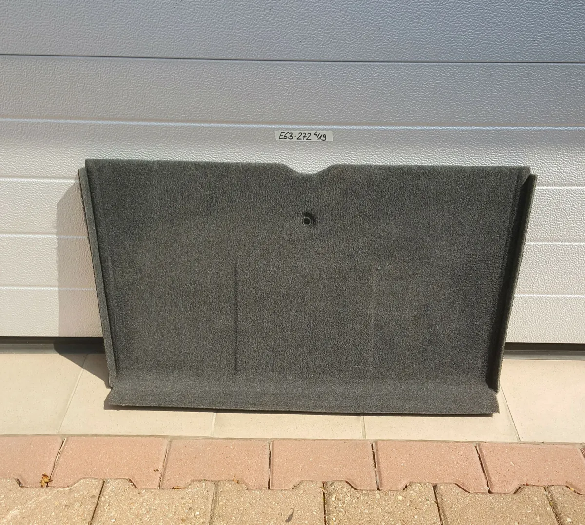 BMW 6er E63 Coupe Verkleidung Trennwand Gepäckraum Kofferraum Matte 7012272