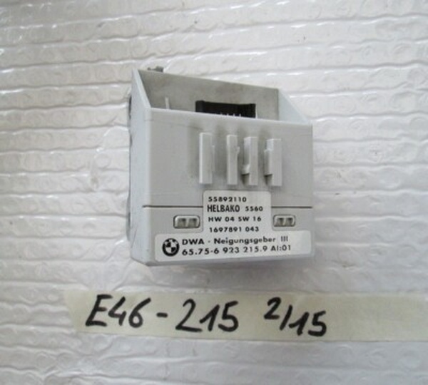BMW E46 E38 E39 Alarm Neigungsgeber 6923215 / Alarmneigungsgeber