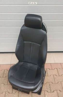 BMW Z4 E85 Fahrer Sitz Leder schwarz elektrisch VORNE LINKS  black leather seat