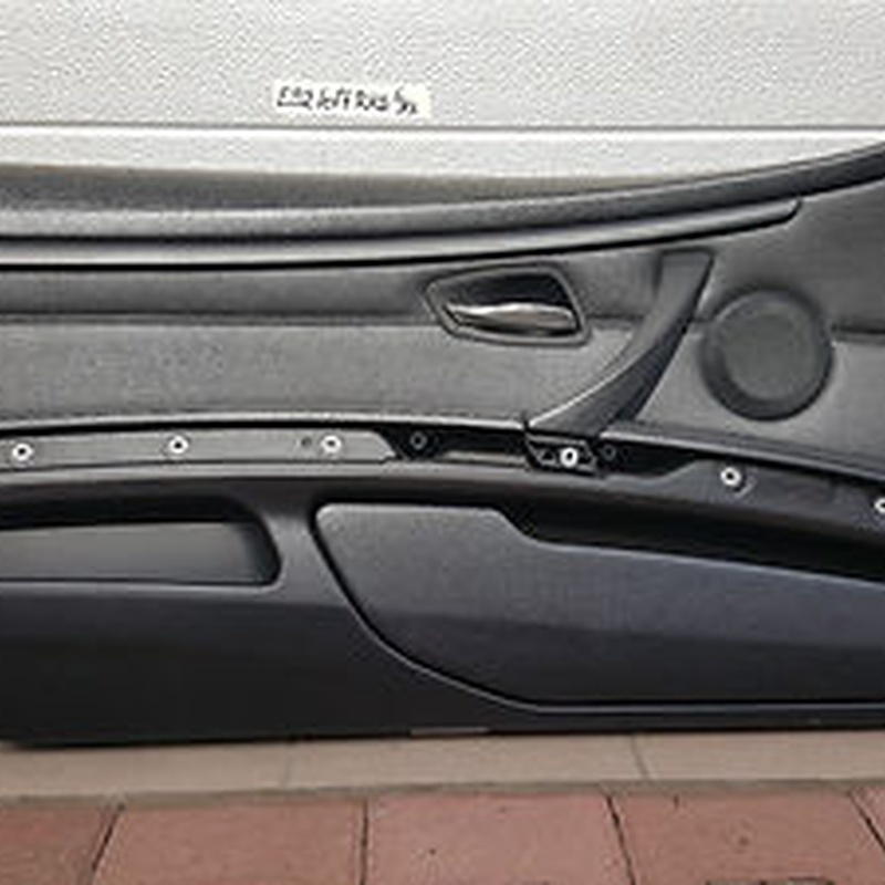 BMW E92 E93 english Tür Verkleidung RHD left Door Card Cover Panel Trim leather