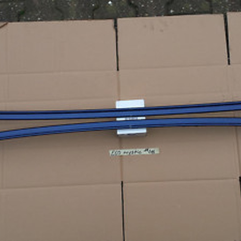 BMW E60 Dach Leiste Dachleisten Zierleisten Dachreling blau 7070196 7070195