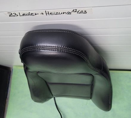 BMW Z3 Roadster Bei Fahrer Sitz Oberteil Leder schwarz Rückenlehne Sitzheizung