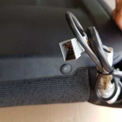 BMW E90 / E91 Beifahrer Stoff Sitz RECHTS Rückenlehne Oberteil Fluid anthrazit