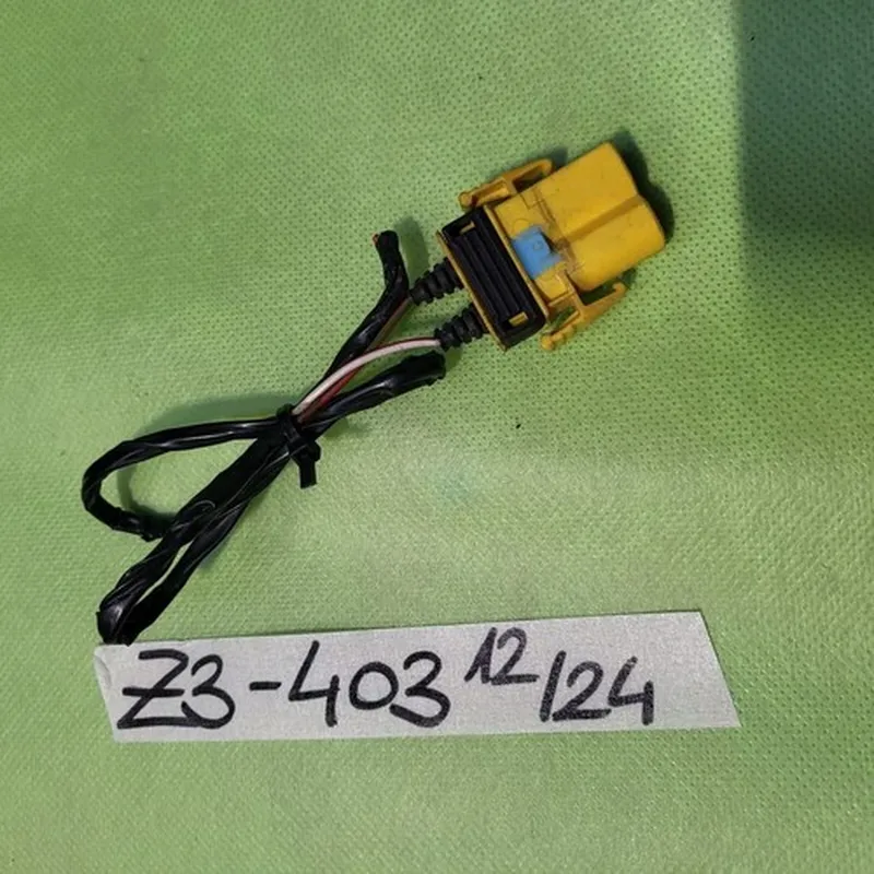 BMW E30 E34 E36 + Z3 Roadster Temperatur Sensor Stecker + Kabel Stück  1378403