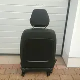 BMW F30 F31 F34 Fahrer Sitz Stoff schwarz grau anthrazit mit Airbag  VORNE LINKS