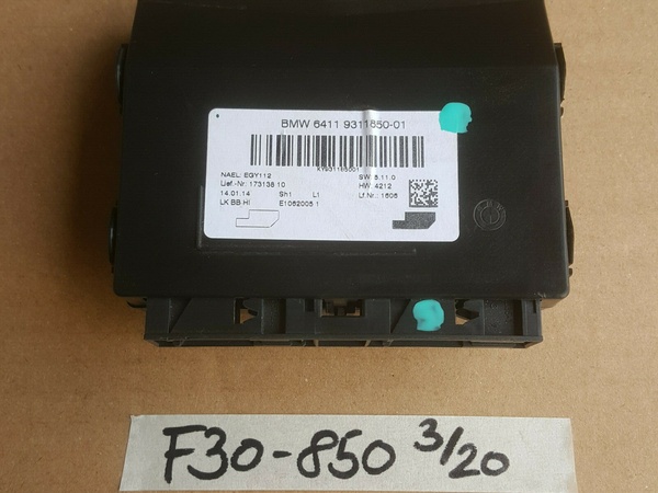 BMW F20 F21 F30 F31 F34 Steuergerät Klimaanlage Heizung Klimaautomatik 9311850