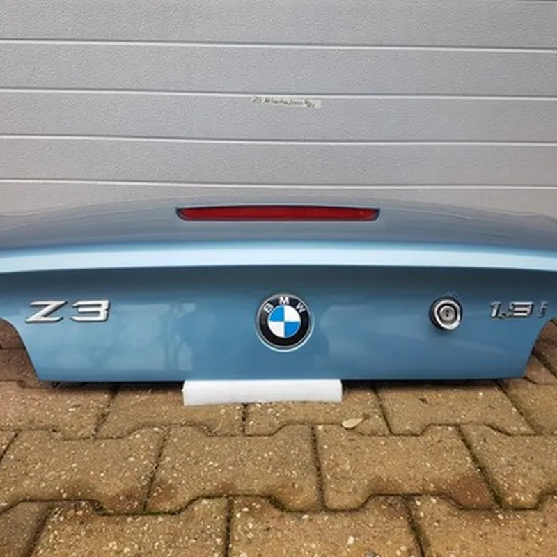 BMW Z3 Roadster Facelift Heckklappe Heckdeckel Kofferraum Atlanta blau ABHOLUNG
