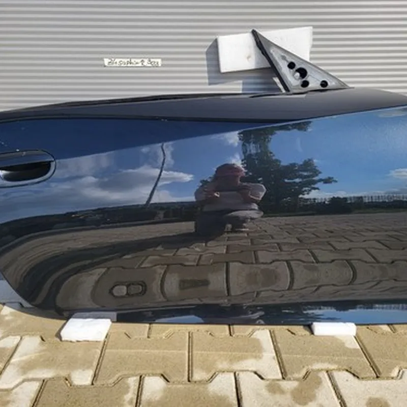 BMW Z4 E85 E86 Beifahrer Tür RECHTS saphir schwarz 475 mini Dellen ABHOLUNG
