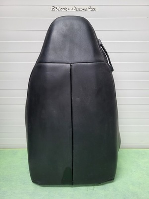 BMW Z3 Roadster Bei Fahrer Sitz Oberteil Leder schwarz Rückenlehne Sitzheizung