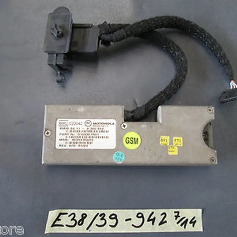 BMW E39 E38 E46 Telefon Interface Motorola / Freisprech Modul Antenne 8380942
