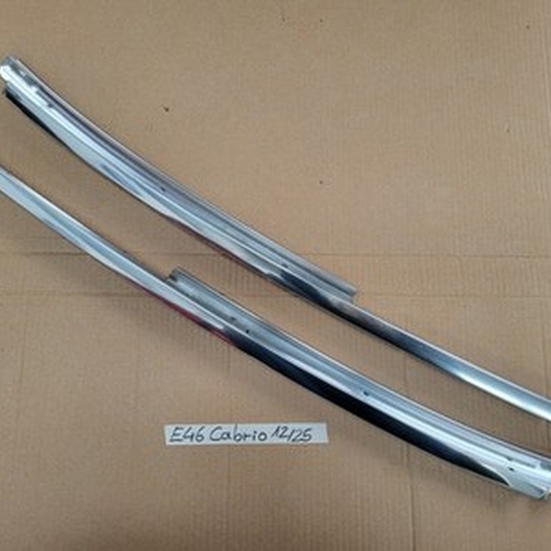 Leiste BMW E46 Cabrio Verkleidung A-SÃ¤ule Chrom auÃen rechts + Links