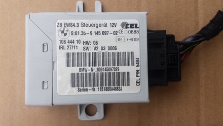 BMW  X3 E83 Motor Steuergerät  Grundsteuergerät 7542471 + EWS + Schlüssel