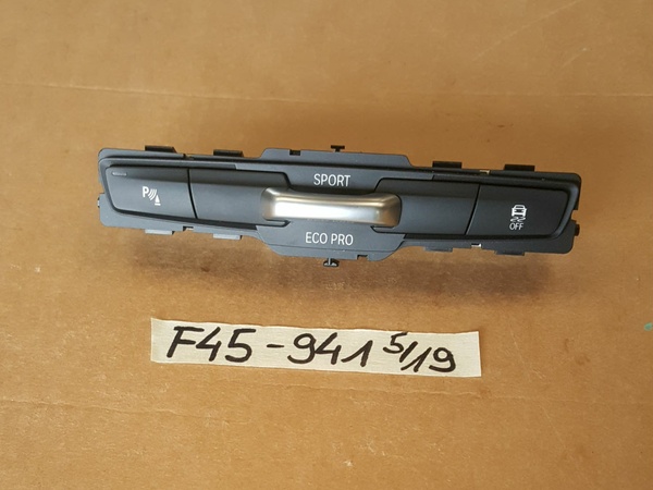 BMW  2er F45 F46 Sport Schalter PDC ECO Pro Bedieneinheit Mittelkonsole 9323941
