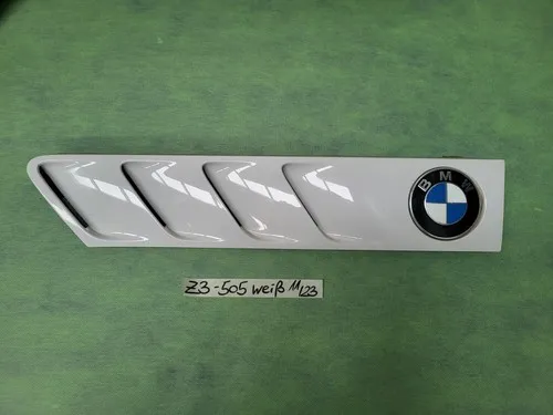 BMW Z3 Roadster Lufteinlass Ki​emen Ziergitter Motorhaube rechts ODER links weiß