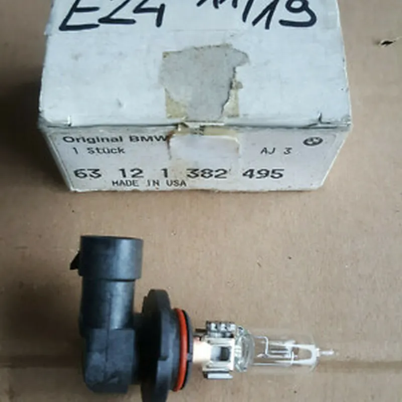 BMW 6er E24 Lampe Birne Glühlampe 1382495 HB3 12V 60W 